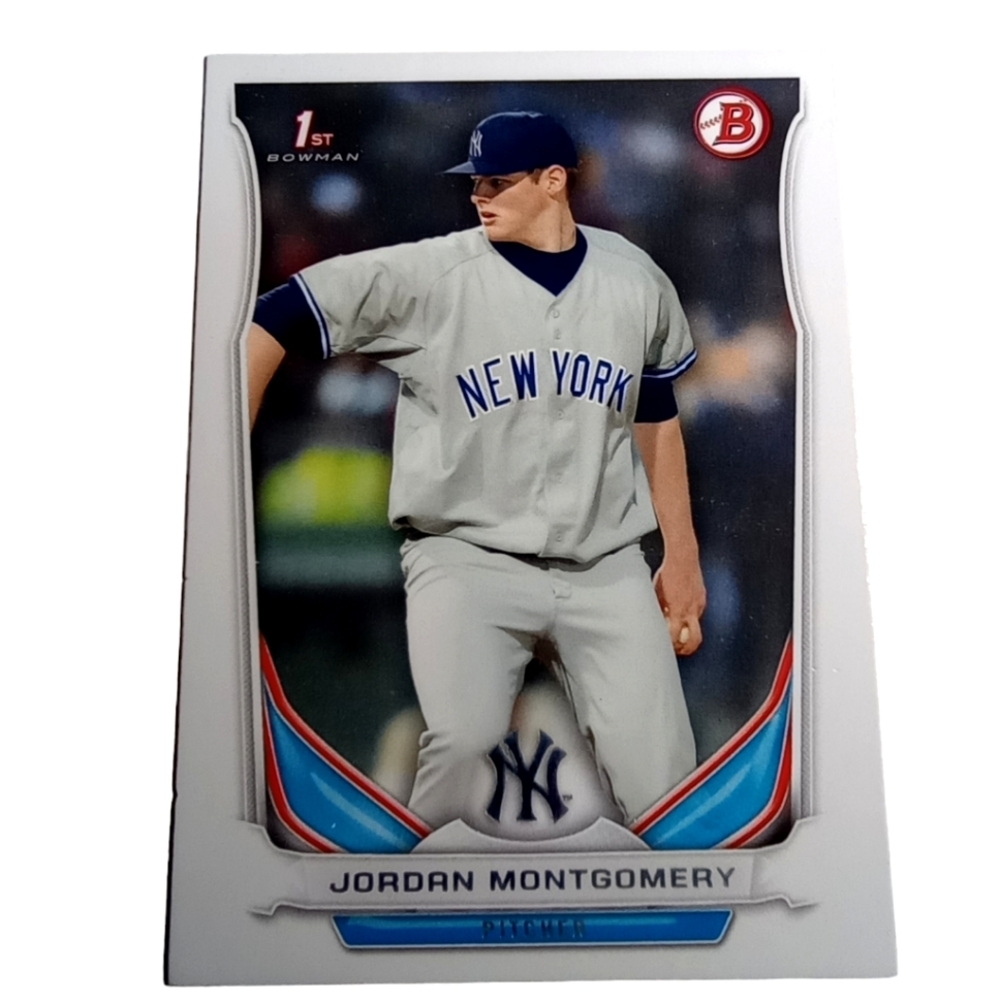 Jordan Montgomery Rookie Pitcher MLB NY Yankees Baseball Trading Card DP114